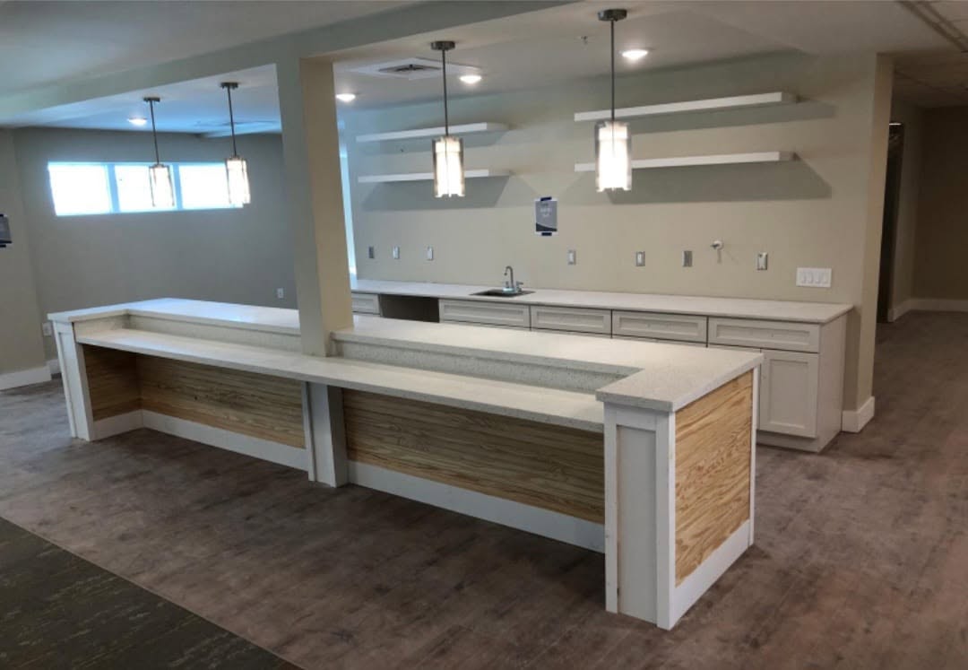 Meridan Senior Living — cabinetry installation